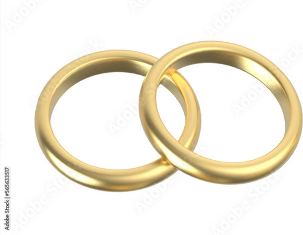 Obraz Gold ring PNG format element easy to use