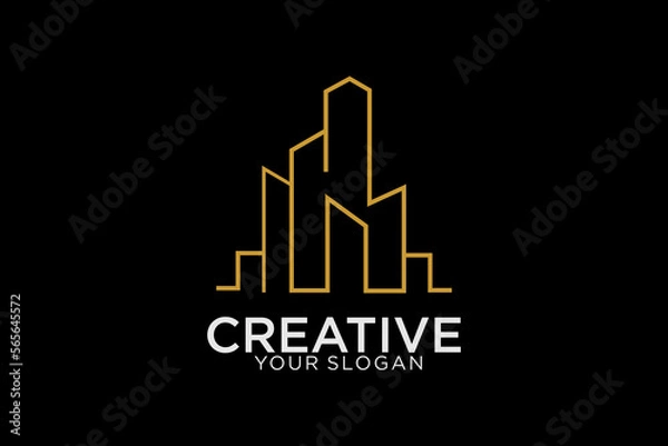 Obraz Building Logo Vector Design Template