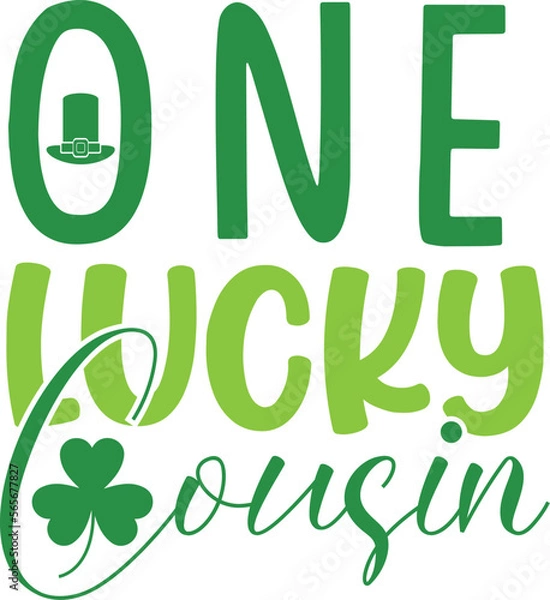 Obraz one lucky cousin