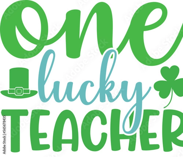 Obraz one lucky teacher