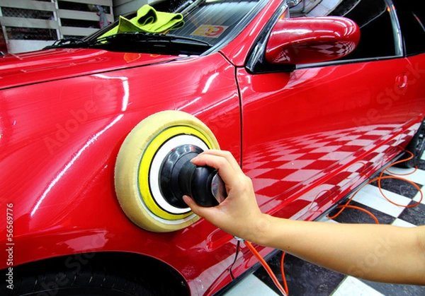 Obraz Polished car wax