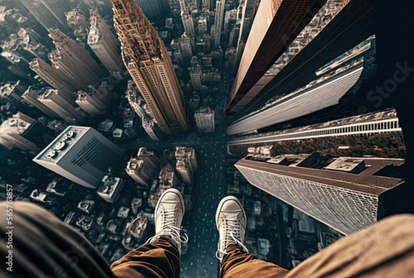 Obraz Fear of Heights