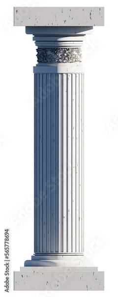 Obraz 古典的な建築様式の柱のイラスト