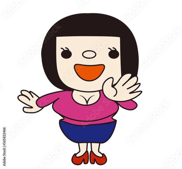 Obraz おんなのこ