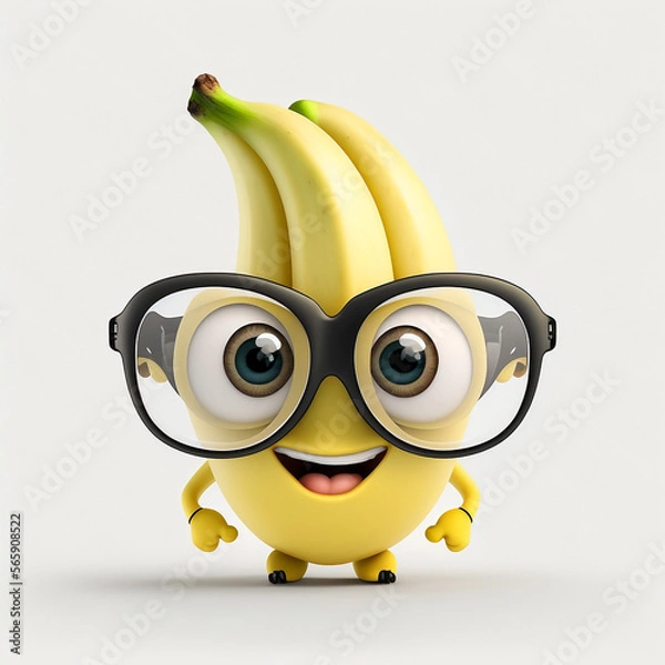 Obraz Cute Banana Character