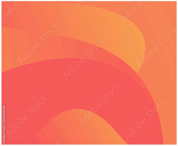 Obraz Orange Background Gradient Abstract Texture Illustration Vector Design