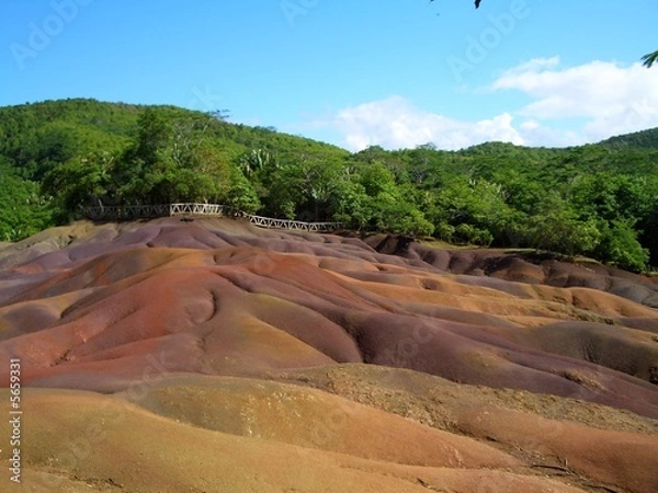 Fototapeta terre colorate