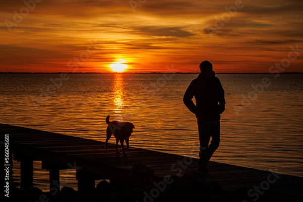 Obraz Sunrise Stroll