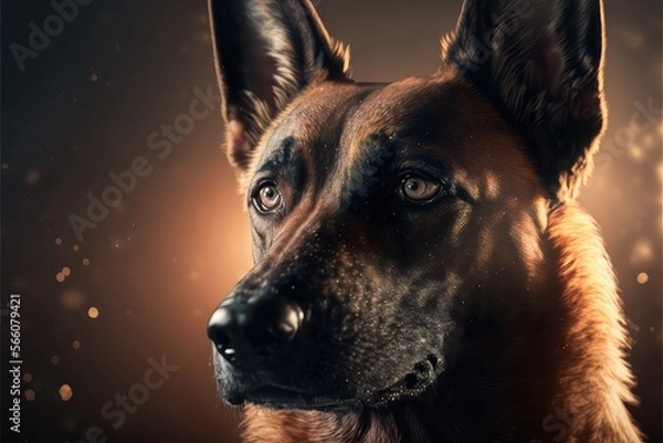 Obraz Malinois dog, Belgian Shepherd