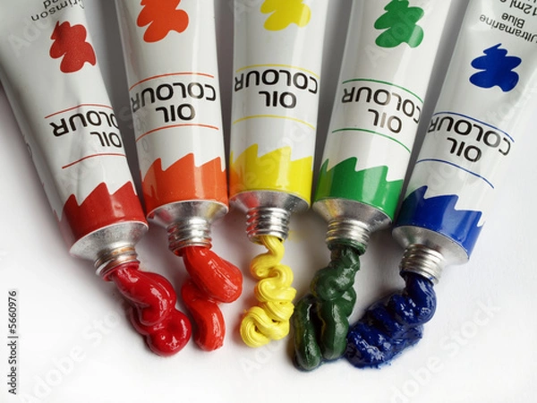 Obraz Tubes of oil paint