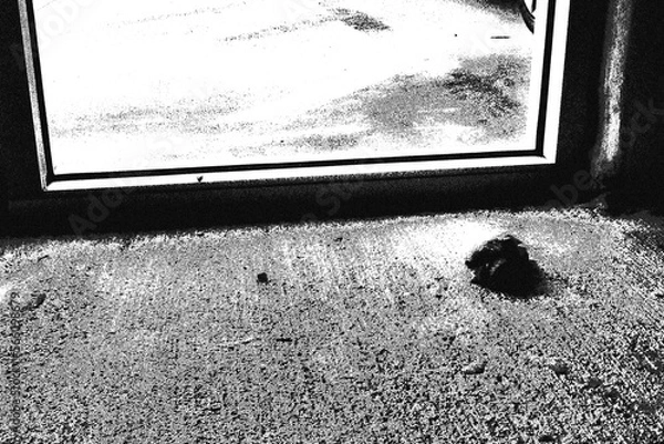 Obraz broken glass window