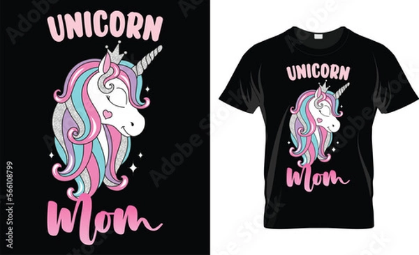 Fototapeta Unicorn Mom
