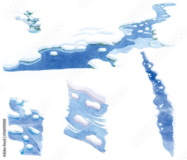 Obraz 2月イメージイラスト