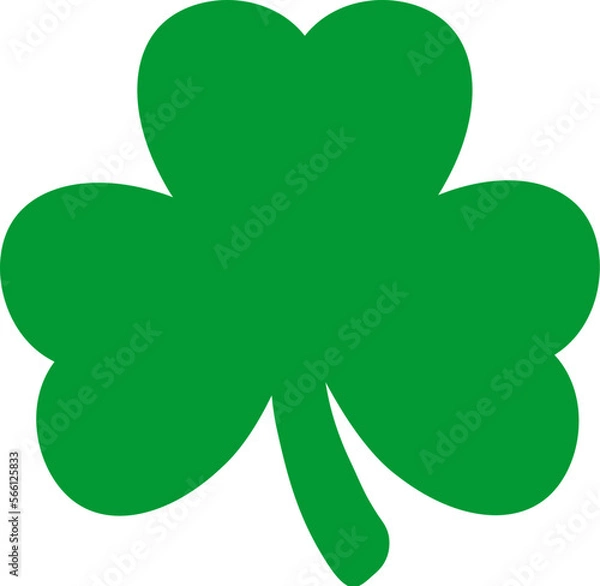 Fototapeta St Patrick Shamrock Three Leaf