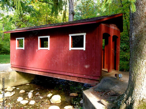 Obraz Covered Bridge