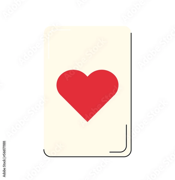 Fototapeta playing cards isolated	
