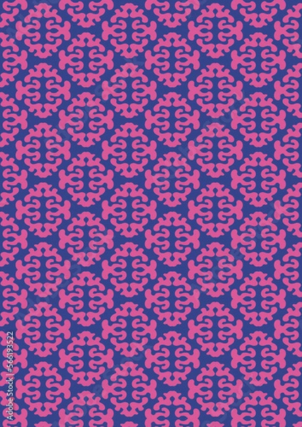 Fototapeta seamless pattern with shapes