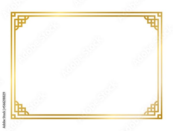 Obraz Decorative frames collection png transparent background