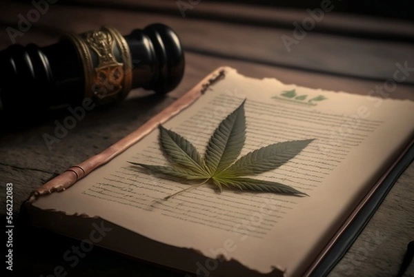 Obraz Cannabis law passed