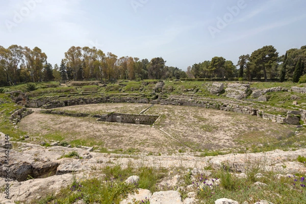 Obraz The Anfiteatro Romano in Syracuse