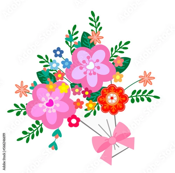 Fototapeta 꽃다발