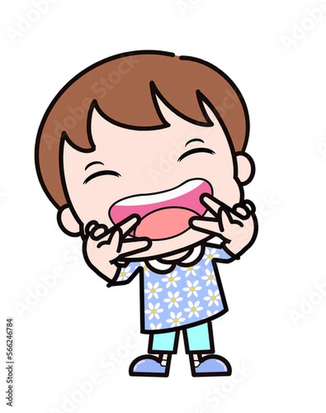 Fototapeta 웃는남자아이