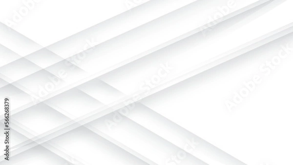 Fototapeta Abstract white and grey background. Subtle abstract background, blurred patterns. Light pale vector background. Vector illustration.