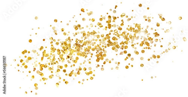 Obraz Gold Glitter sprinkles shiny