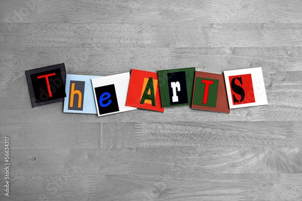 Obraz The Arts - art design / sign