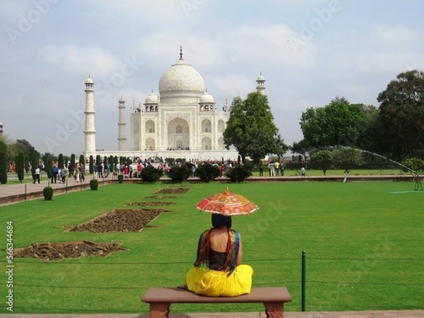 Obraz Das weiße Taj Mahal
