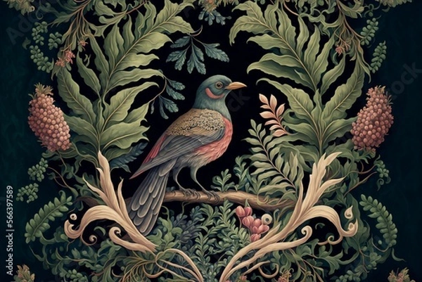 Obraz bird on a branch