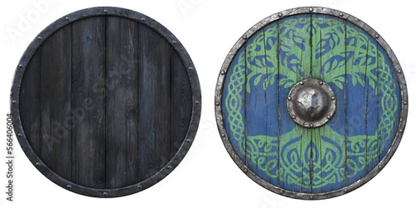 Obraz Shield With Knotwork