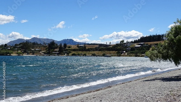 Obraz beach in the lake