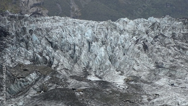 Obraz snow covered rocks