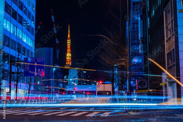 Obraz 東京の夜景