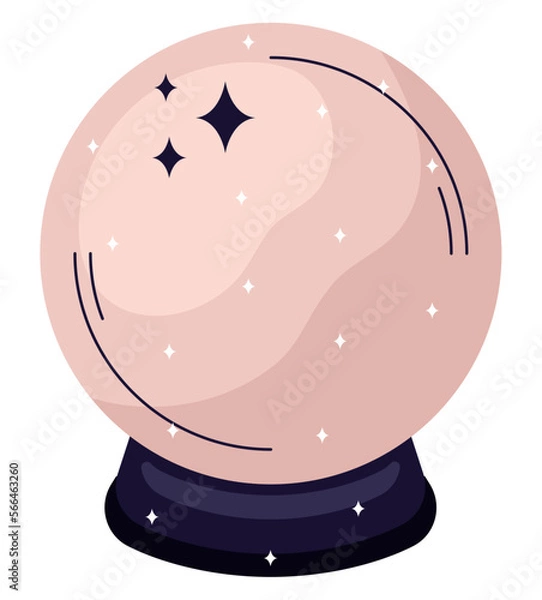 Obraz bright crystal ball