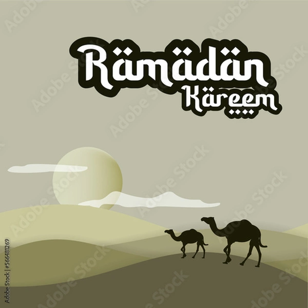 Fototapeta ramadan design template