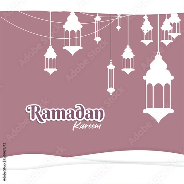 Fototapeta ramadan design template