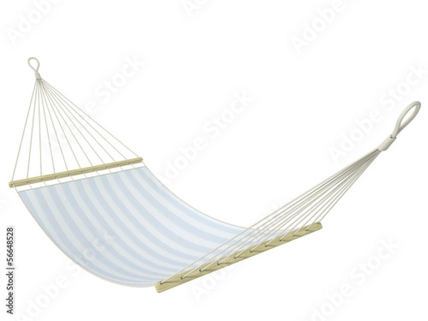 Obraz hammock on a white background