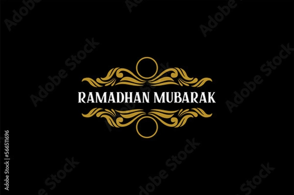 Obraz Ramadan Vector Art Vintage Design