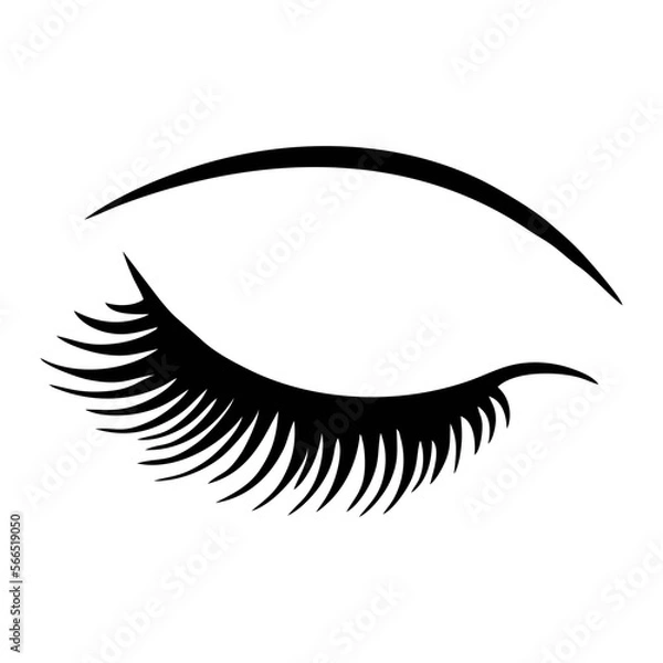 Obraz pretty eyelashes