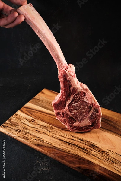 Obraz Tomahawk raw beef