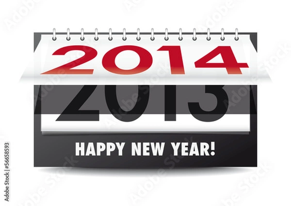 Obraz Happy New Year 2014!