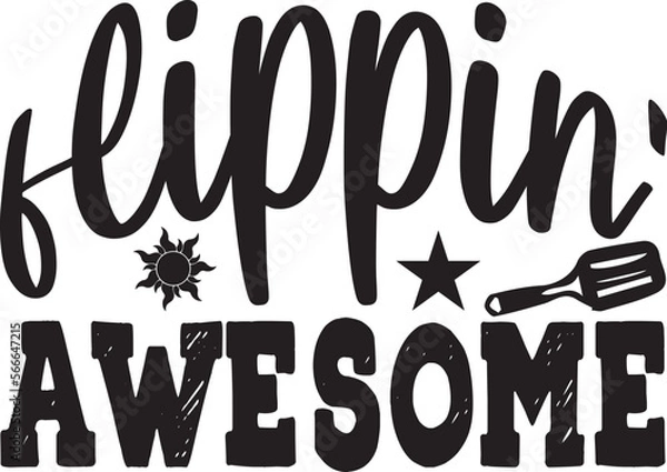 Obraz flippin awesome