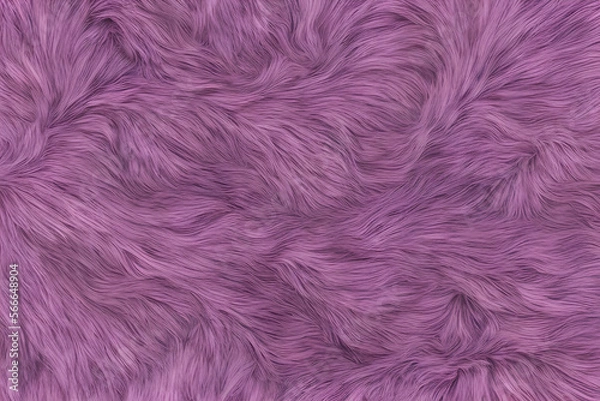 Fototapeta pink fluffly fur pattern