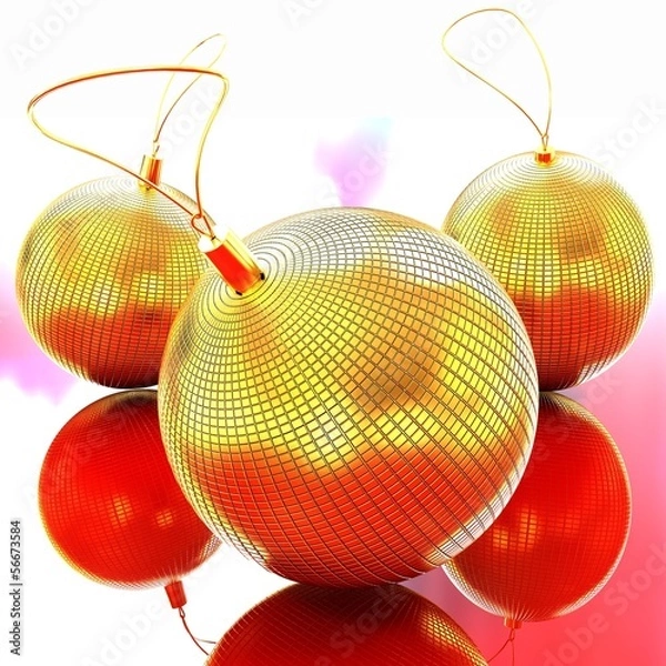 Fototapeta Christmas toys