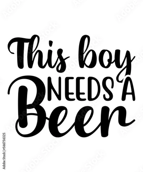 Fototapeta  Beer SVG Design