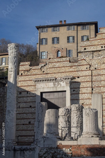 Obraz ancient roman ruin temple