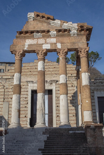 Obraz ancient roman ruin temple