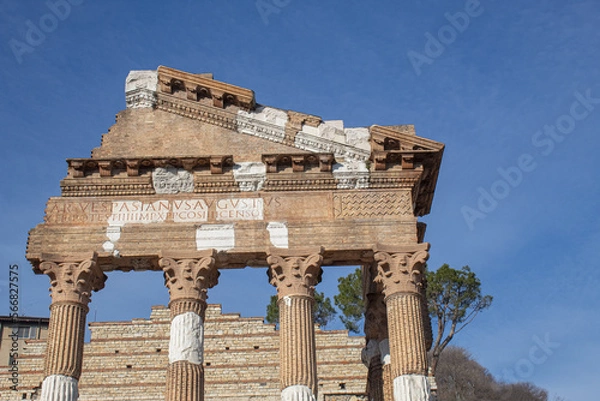 Obraz ancient roman ruin temple